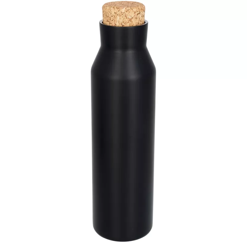 Butelka Norse z izolacją próżniowo miedzianą zamykana korkiem - Czarny (10053500)