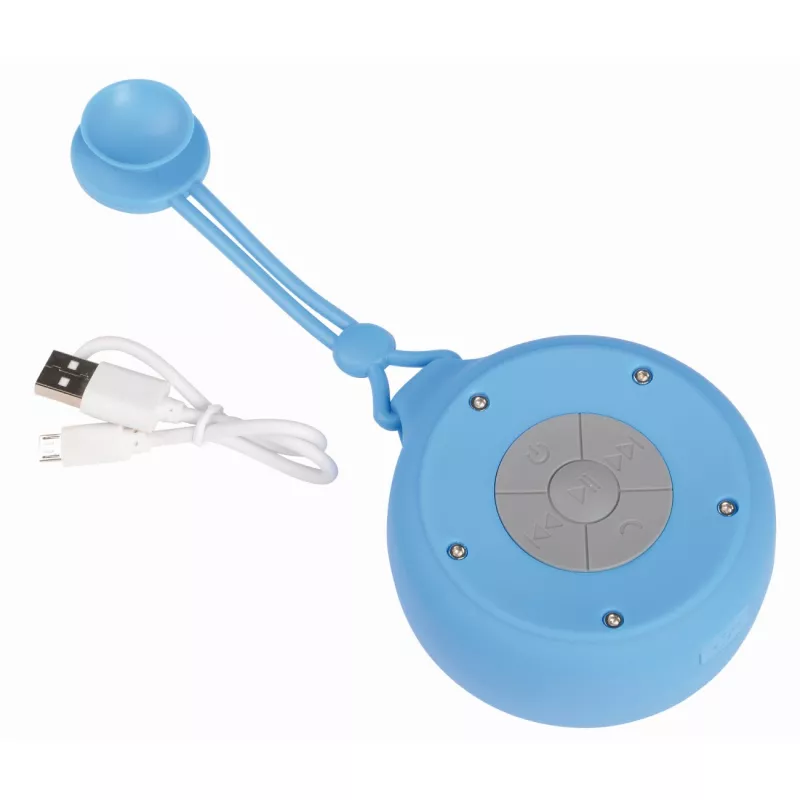 Głośnik Bluetooth SHOWER POWER - niebieski (56-0406281)