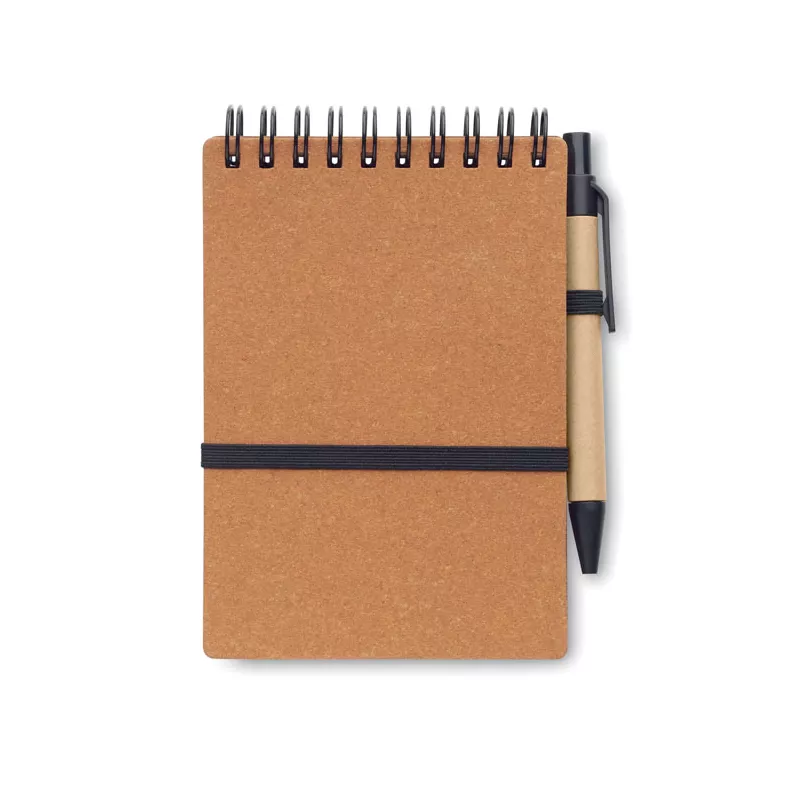 Notes z długopisem 70 kartek w linię NOTIE - Brazowy (MO2481-01)