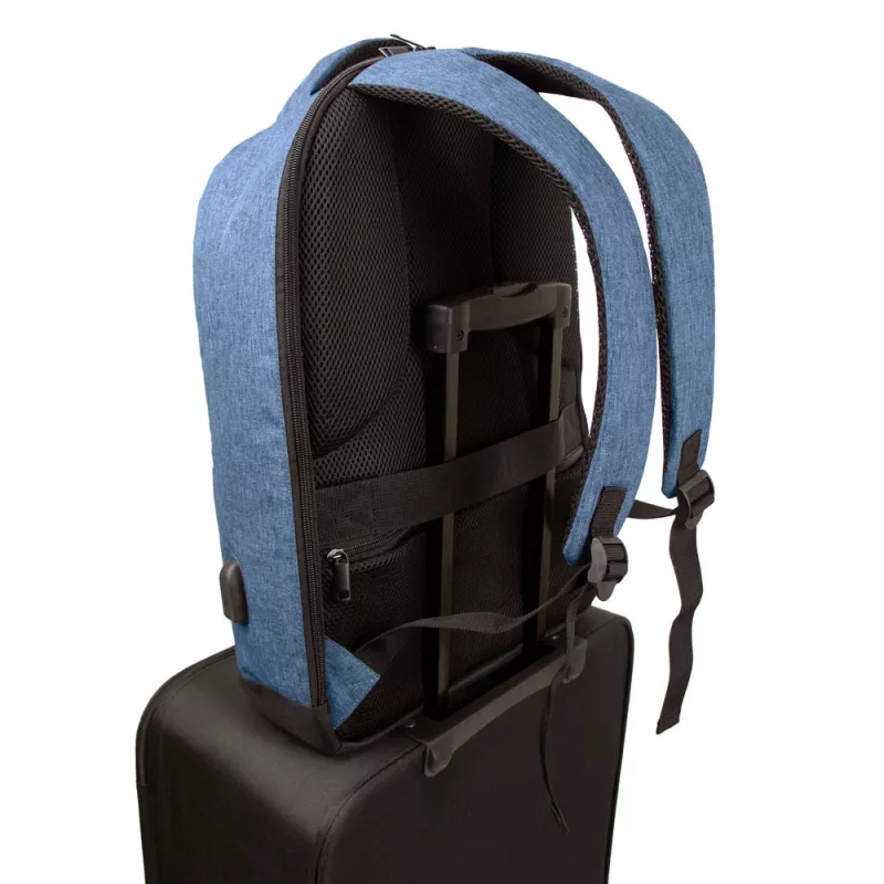 Plecak na laptopa 15,6" RPET B'RIGHT | Henry - granatowy (V8298-04)