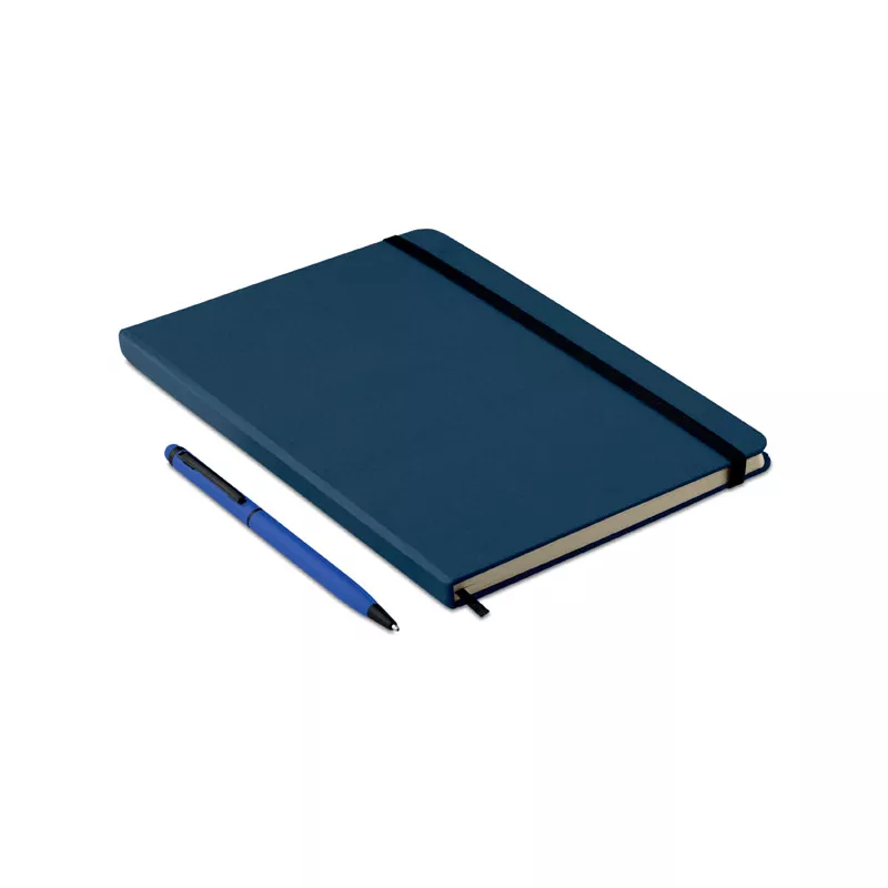 Notes A5 z długopisem 72 kartki w linię NEILO SET - Niebieski (MO9348-04)