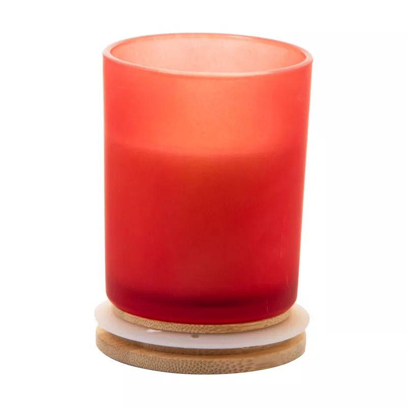 Daizu XL świeca / świeczka, wanilia - czerwony (AP800762-05)