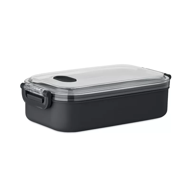 Lunchbox z PP ze stalowym wkładem 750 ml HOAGIE - Czarny (MO2770-03)