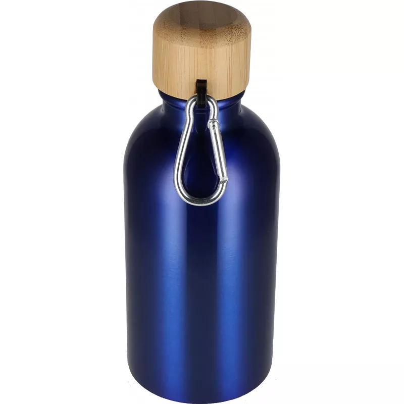 Butelka metalowa 400 ml MARILYN - niebieski (8497204)