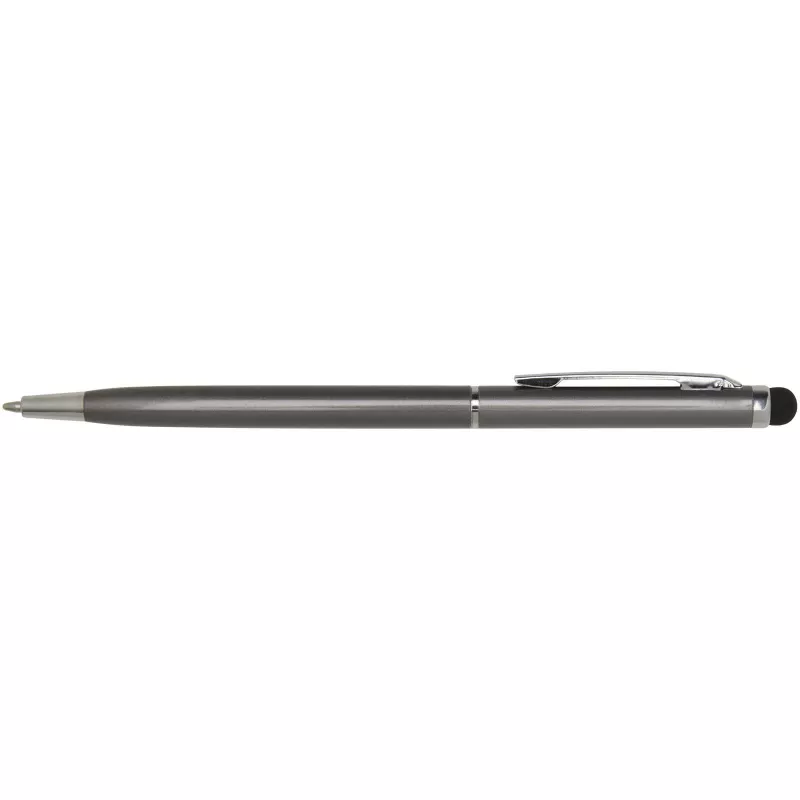 Ore aluminium ballpoint pen with stylus - Tytanowy (10625682)