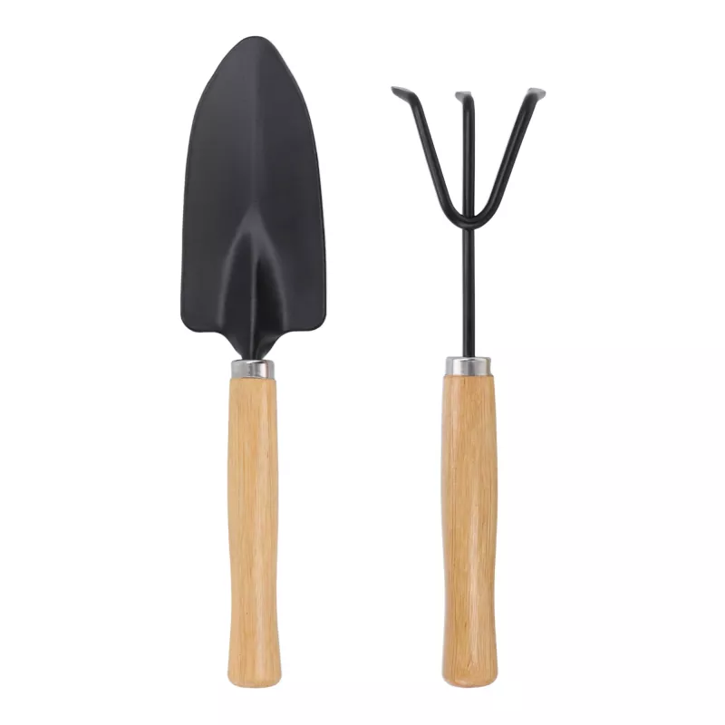 2-częściowy zestaw narzędzi ogrodowych - naturalny-t (LT93416-N0094)