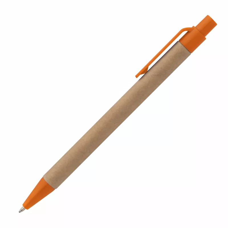 Długopis tekturowy - pomarańczowy (1039710)