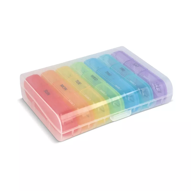 7-dniowy pojemnik na tabletki Joseph - Asortyment fluoru (LT92741-N0099)