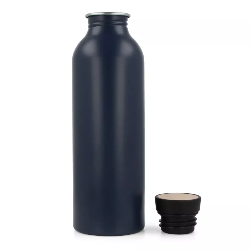 Butelka na wodę Jekyll z aluminium pochodzącego z recyklingu 550 ml - ciemnoniebieski (LT98708-N0010)