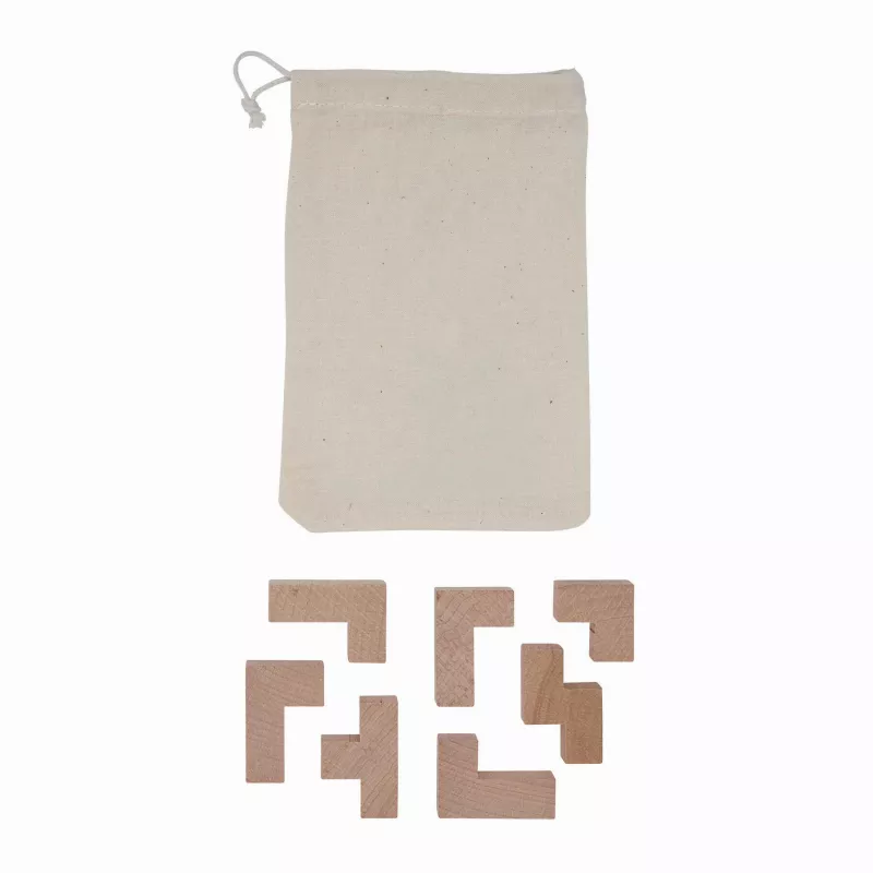 Trójwymiarowe puzzle drewniane - Drewno (56-0501032)