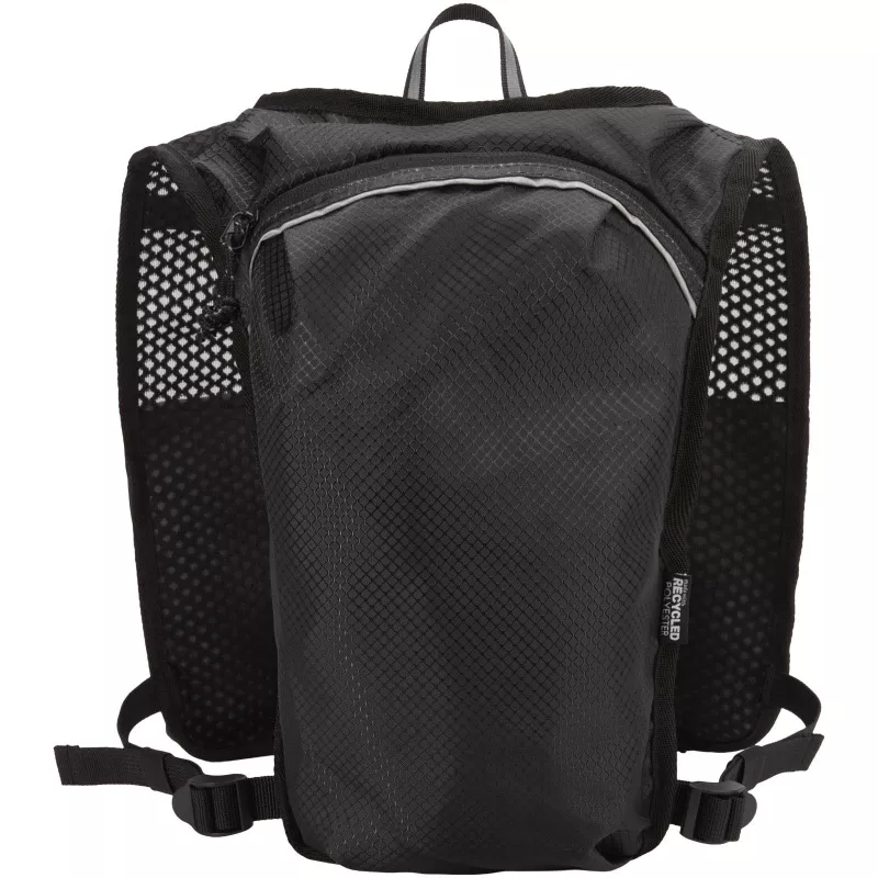 Nomad kamizelka do biegania z recyklingu z certyfikatem GRS, z systemem nawadniającym o pojemności 5 l - Czarny (13009890)