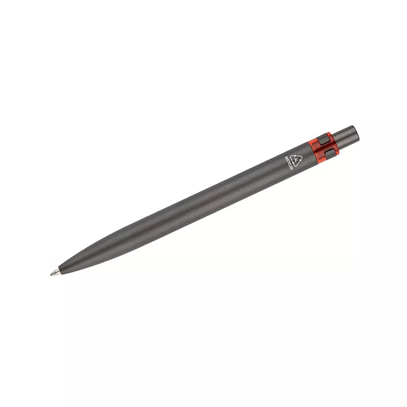 Długopis z recyklingowanego aluminium RAL - czerwony (19738-04)