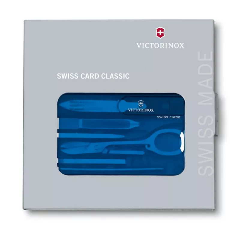 SwissCard Classic Victorinox - niebieski (07122T264)
