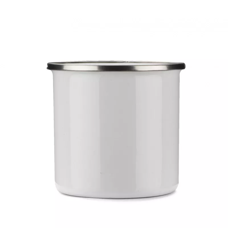 Kubek emaliowany SUBLIM - biały (16025-01)