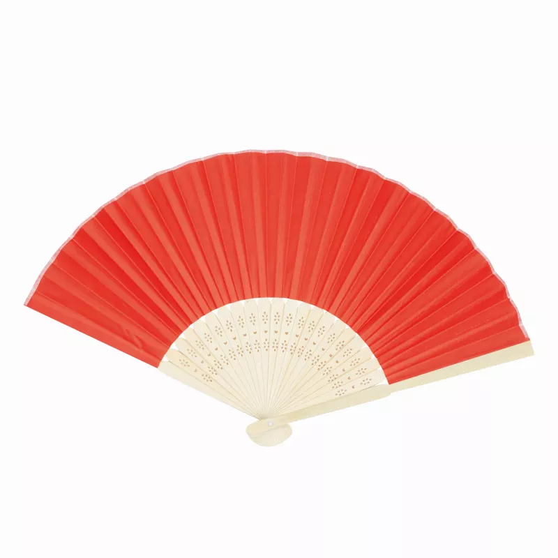 Składany wachlarz - czerwony (56-0906034)