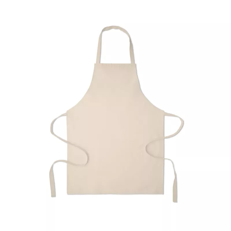 Fartuch z bawełny z recyklingu 180 g/m² SOUS - Bezowy (MO2570-13)