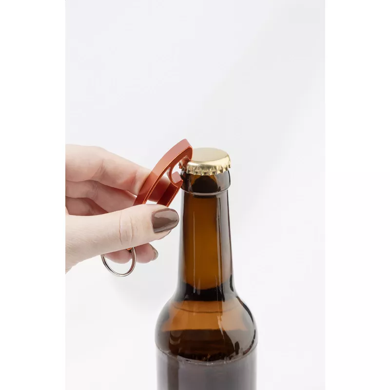 Ellopi brelok z otwieraczem do butelek - pomarańcz (AP800814-03)