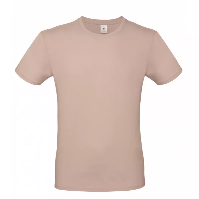 Koszulka reklamowa 145 g/m² B&C #E150 - Millennial Pink (304) (TU01T/E150-MILLENIAL PINK)
