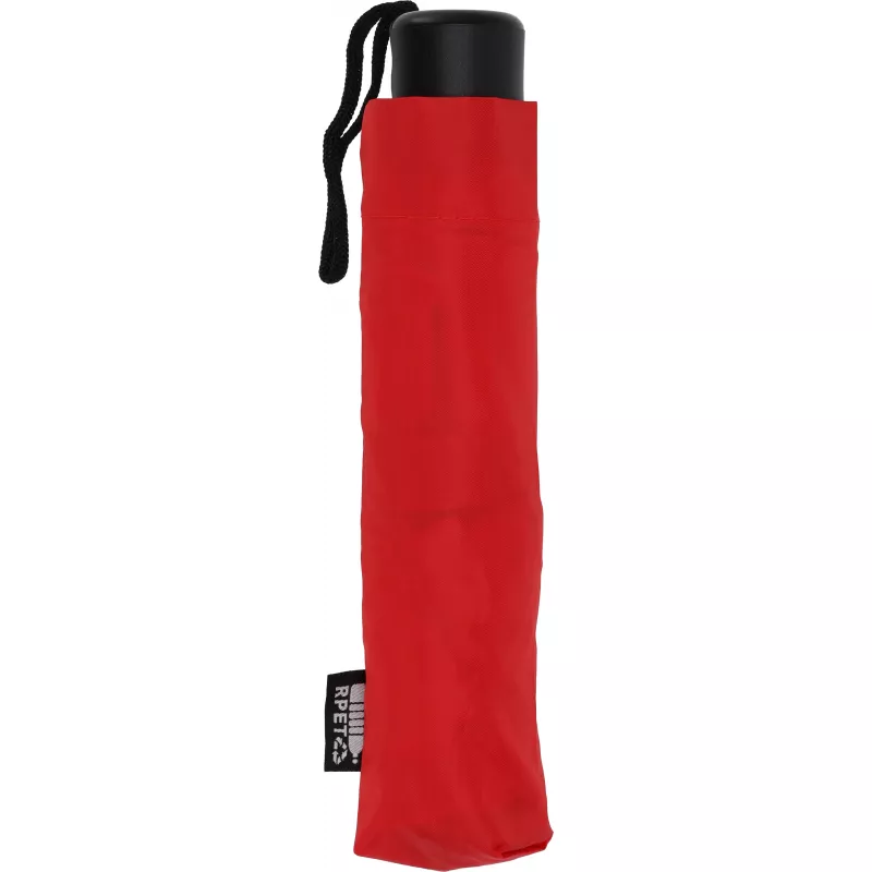 Parasol manualny rPET Ø98 cm NORTHAMPTON - czerwony (433605)