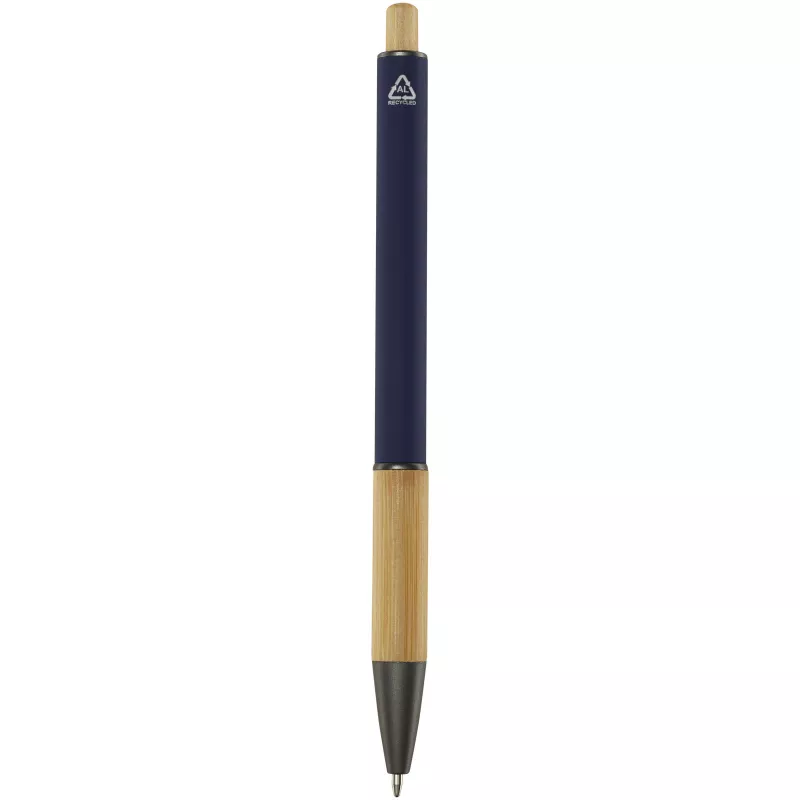Darius długopis z aluminium z recyklingu - Granatowy (10787655)