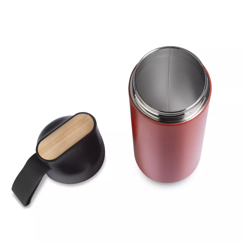 Termos reklamowy ELSA 600 ml - czerwony (16035-04)