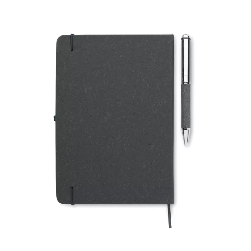 Notes A5 80 kartek w linię ELEGANOTE - Czarny (MO2195-03)