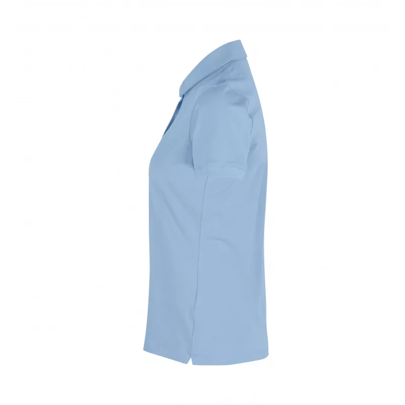 Koszulka bawełniana 185 g/m² ID Polo biznes/Jersey damska 0535 - Light Blue (0535-LIGHT BLUE)