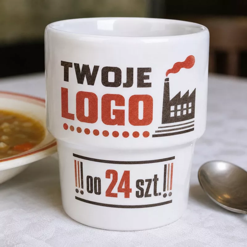 kubki reklamowe bez ucha