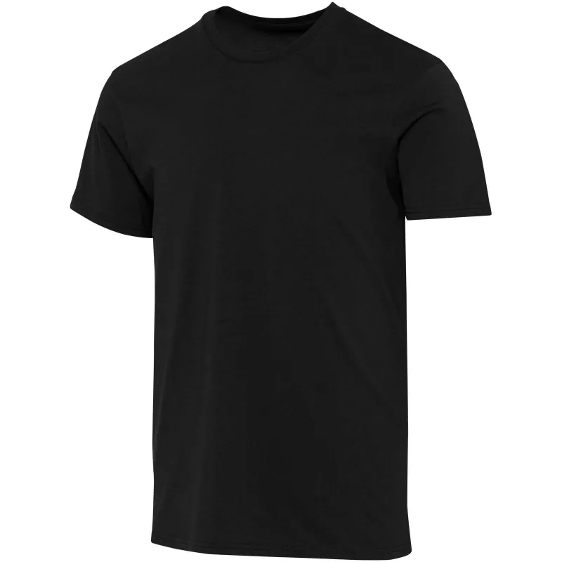 Azurite organiczna koszulka unisex o gramaturze 160 g/m² z krótkim rękawem i certyfikatem OCS - Czarny (39554-BLACK)