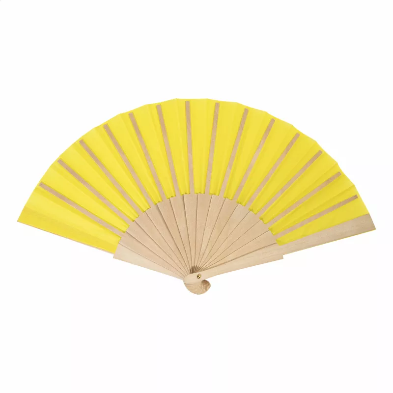 Solana wachlarz RPET - żółty (AP800617-02)