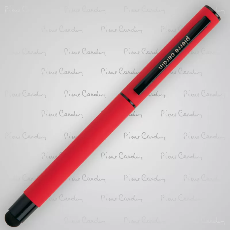 Pióro kulkowe touch pen, soft touch CELEBRATION Pierre Cardin - czerwony (B0300603IP305)