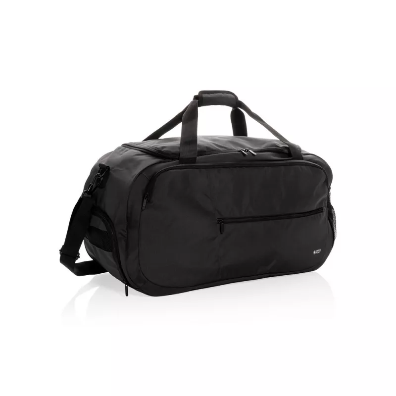 Torba sportowa, podróżna Swiss Peak AWARE™ RPET - czarny (P707.151)