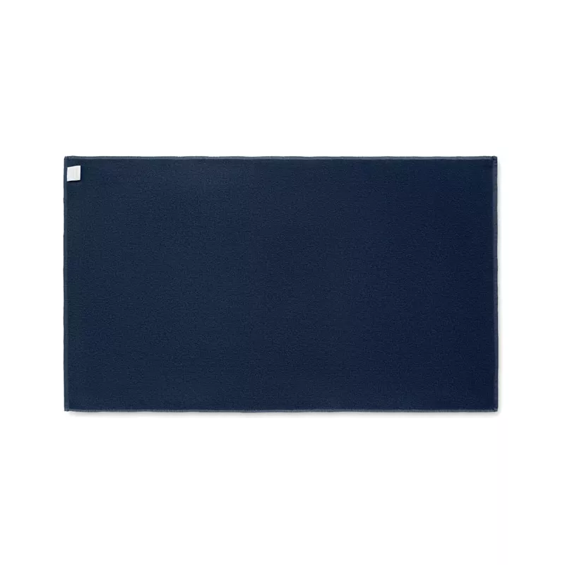 Ręcznik żakardowy SEAQUAL® 100x170 cm 500 g/m² WATER - Niebieski (MO2060-04)