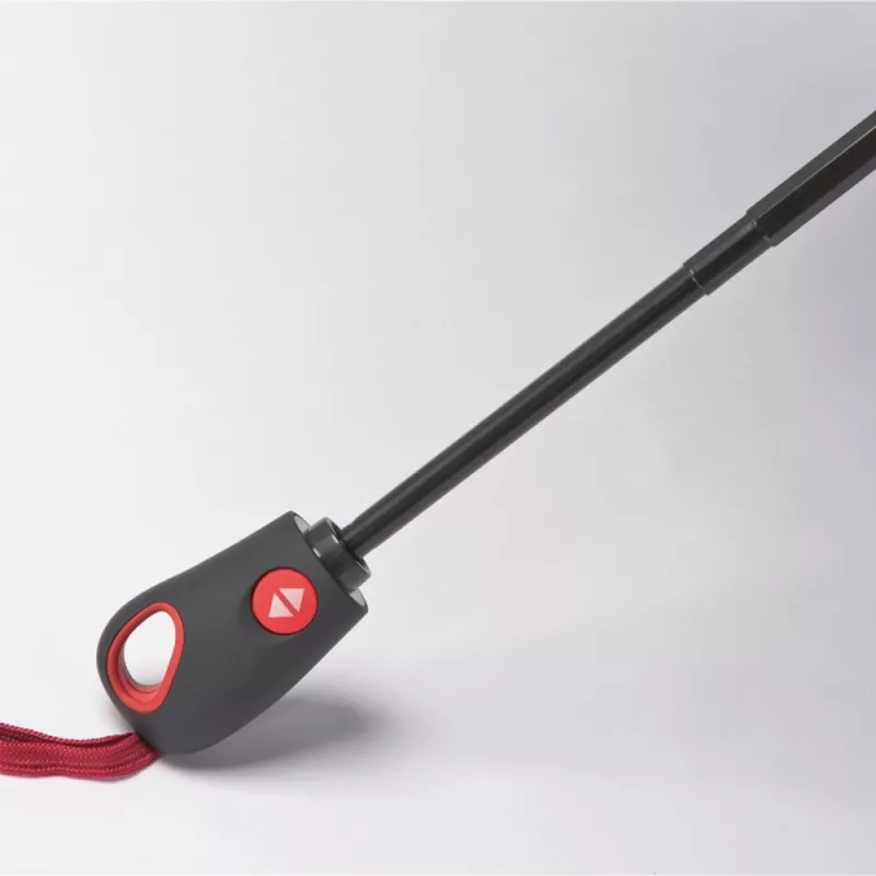 Parasol automatyczny ø100 cm BARTOLOME - czerwony (4351805)