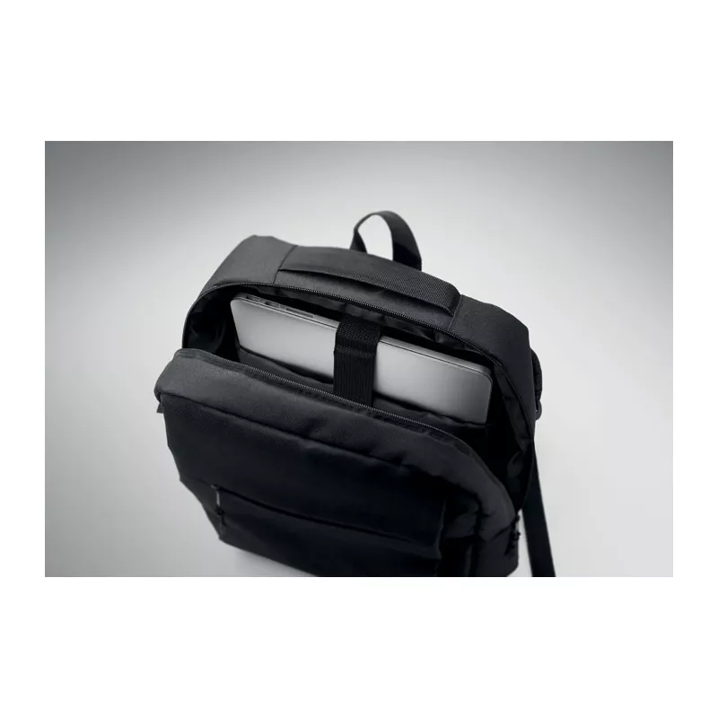 Plecak na laptop 15" z kieszenią na tablet AKRAOS - Czarny (MO2318-03)