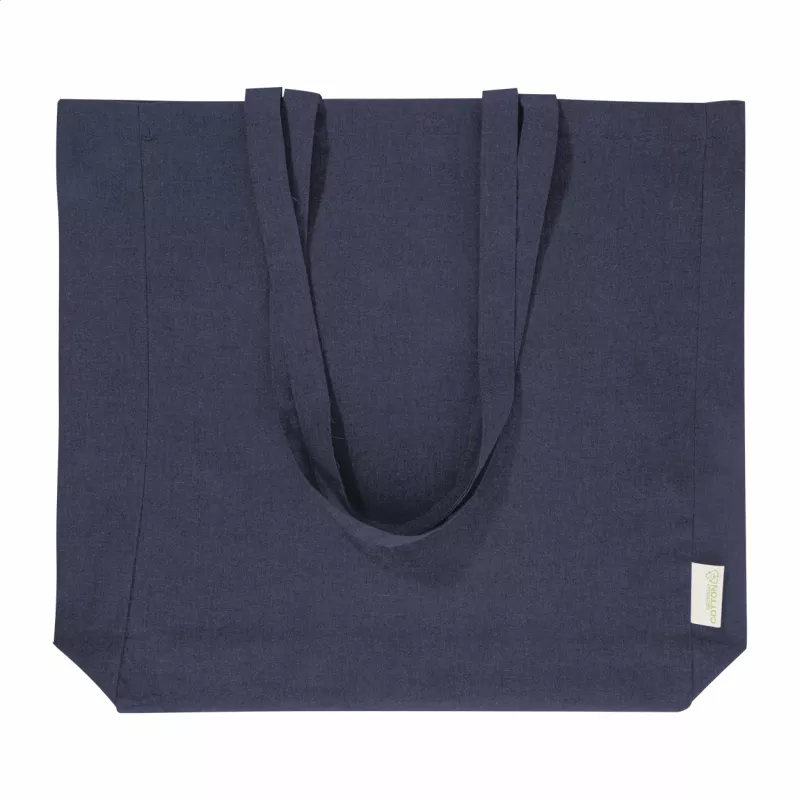 Guspex Hue torba na zakupy z recyklingowanej bawełny - ciemno niebieski (AP800692-06A)