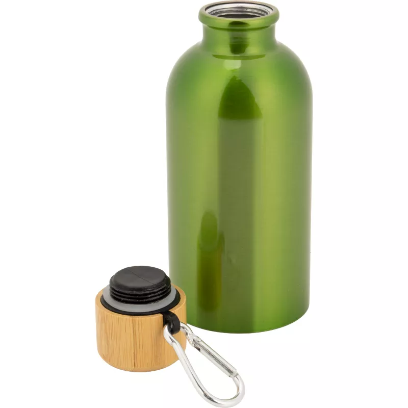 Butelka metalowa 400 ml MARILYN - jasnozielony (8497229)