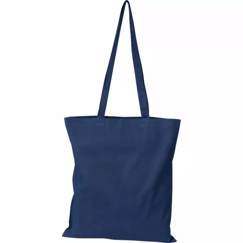 Torba bawełniana z długimi uszami 140 g/m2 COPENHAGEN - granatowy (088044)