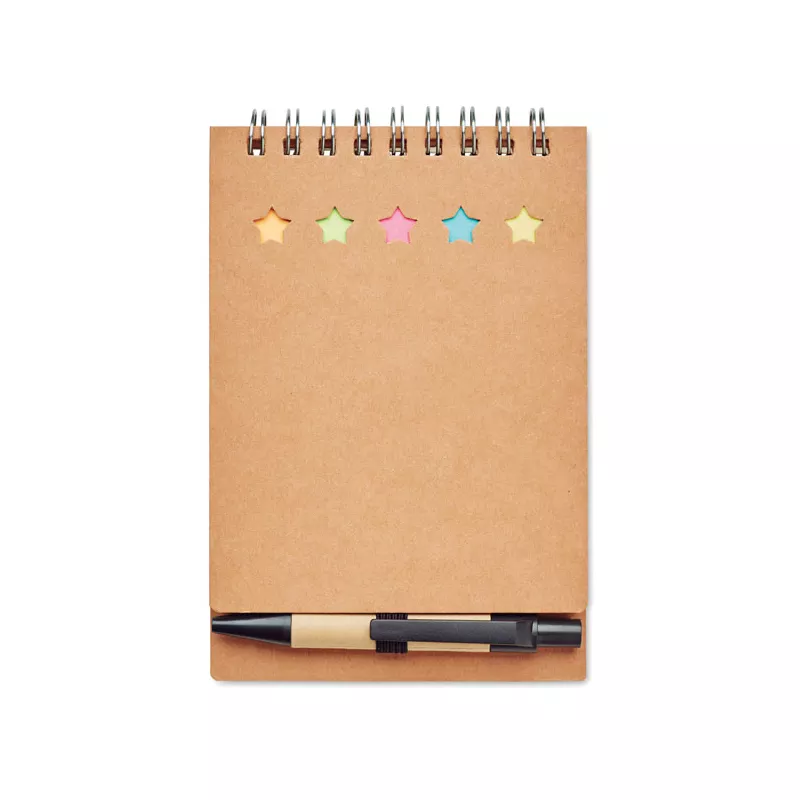 Notes z długopisem 40 kartek w linię MULTIBOOK - Bezowy (MO8107-13)