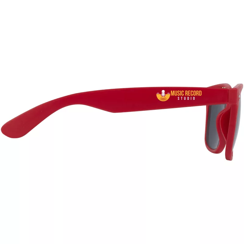 Sun Ray okulary przeciwsłoneczne z tworzywa sztucznego pochodzącego z recyklingu - Czerwony (12702621)