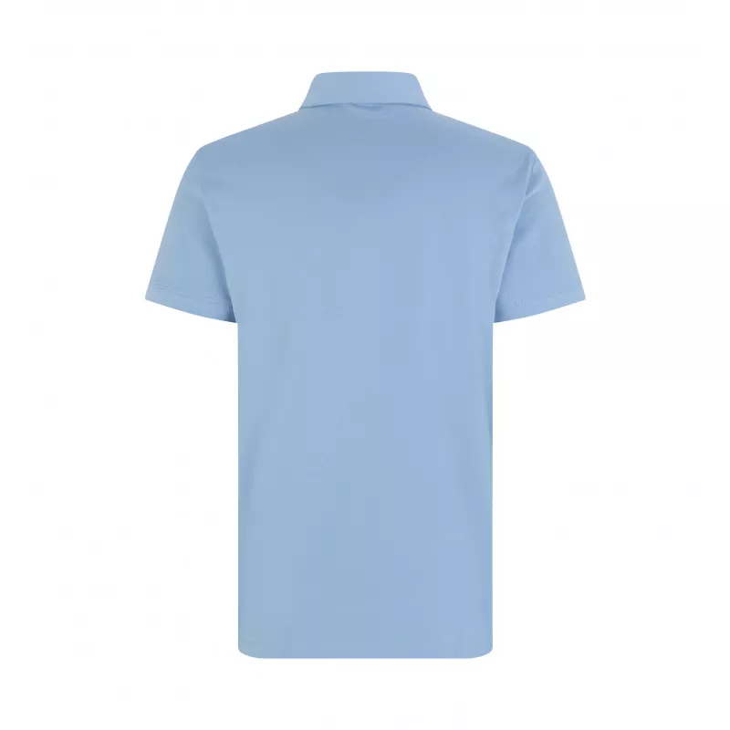 Koszulka bawełniana 185 g/m² ID Polo biznes/Jersey 0534 - Light Blue (0534-LIGHT BLUE)