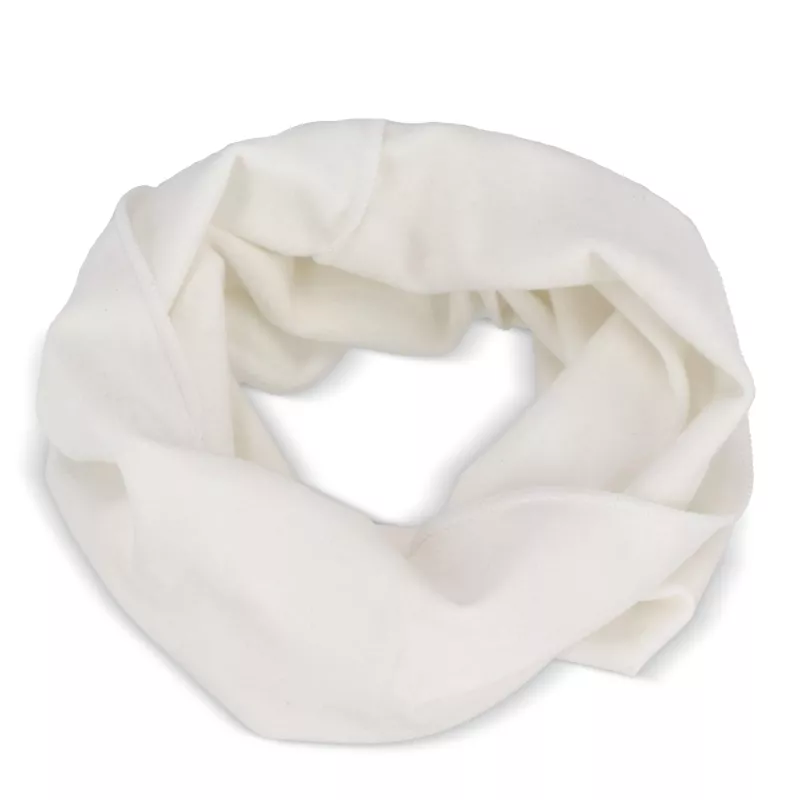 Wielofunkcyjny komin R-PET 220g/m² z własnym nadrukiem full color - biały (LT91201-N0001)