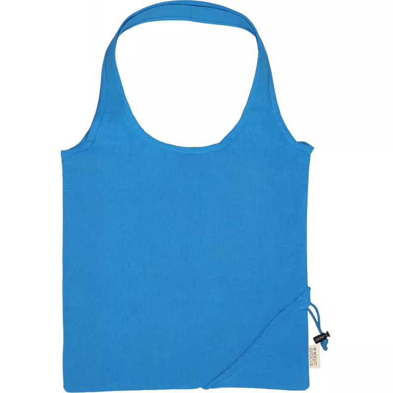 Torba bawełniana z recyklingu 118 g/m2 MODENA - jasnoniebieski (526224)
