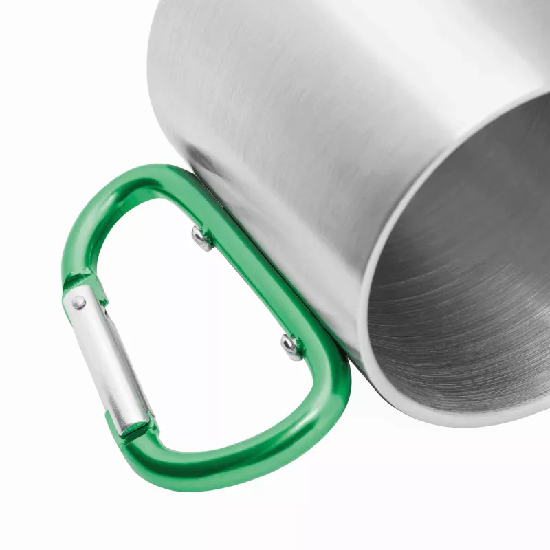 Kubek - srebrny, zielony (56-0603143)