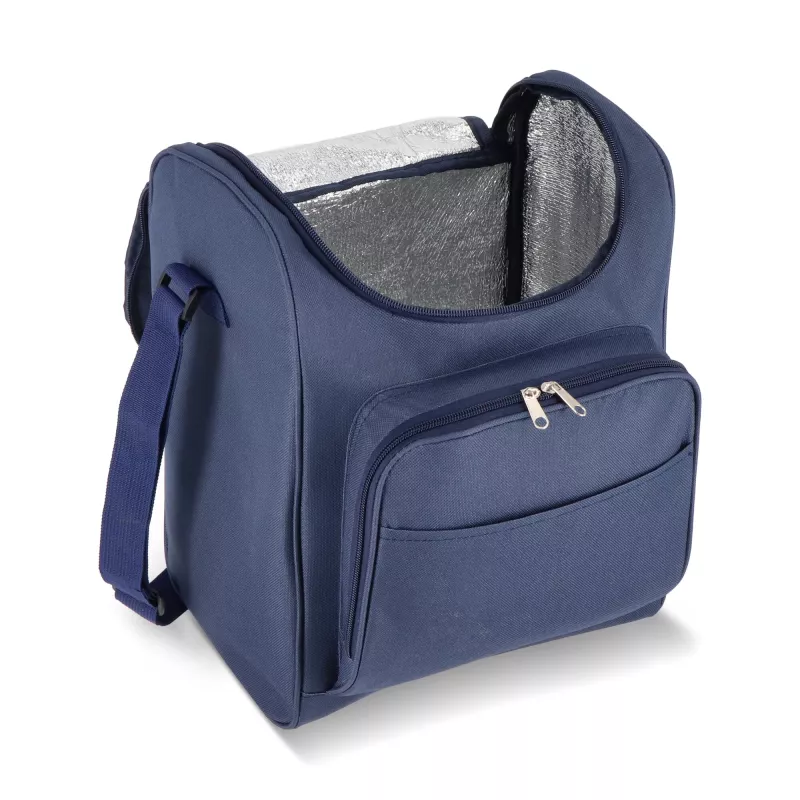 Torba chłodząca R-PET 600D 26 x 19 x 34cm 13L - ciemnoniebieski (LT95394-N0010)