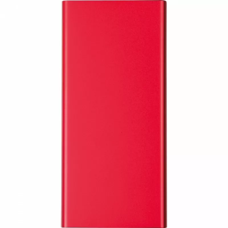 Power bank 10000 mAh z aluminium z recyklingu GIORGIA - czerwony (3450305)