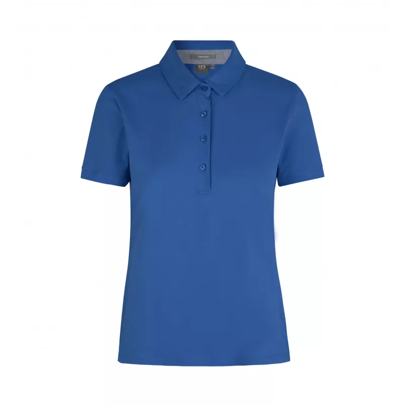 Koszulka bawełniana 185 g/m² ID Polo biznes/Jersey damska 0535 - Azure (0535-AZURE)