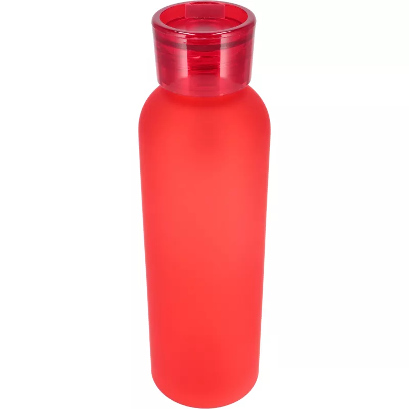Butelka PET soft touch READING 550 ml - czerwony (532205)