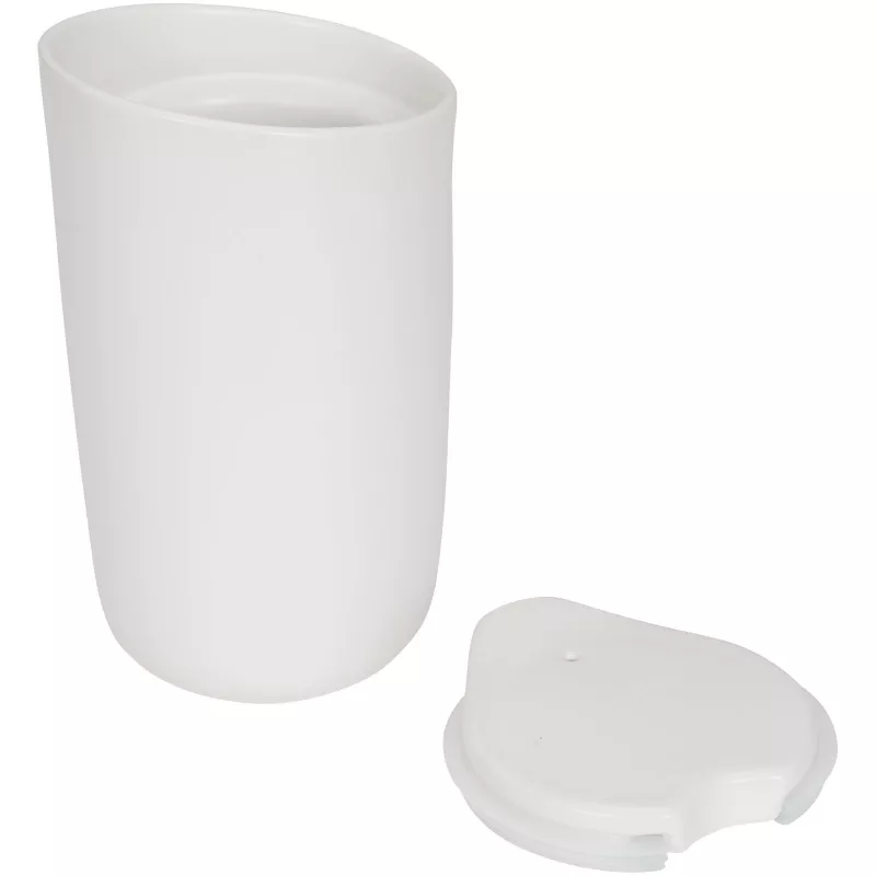Kubek ceramiczny o podwójnych ściankach Mysa 410 ml - Biały (10055601)