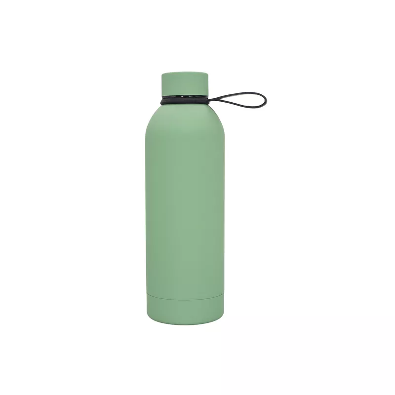 Butelka termiczna z uchwytem Mendoza Duo - szałwiowy (R08993.52)